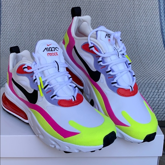 NIKE W AIR MAX 270 REACT white/light thistle-black - Picture 4 of 16